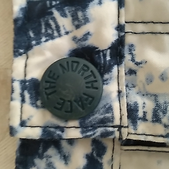 NORTH FACE flashdry amphibious navy batik print shorts girls XL fits jrs XS - Picture 7 of 15